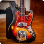 Fender-Jazz Bass Stack Knob-1960-Sunburst