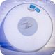Remo Drum Skin Tour/Stage Used And Signed By Frank Beard Of ZZ Top 2000-White