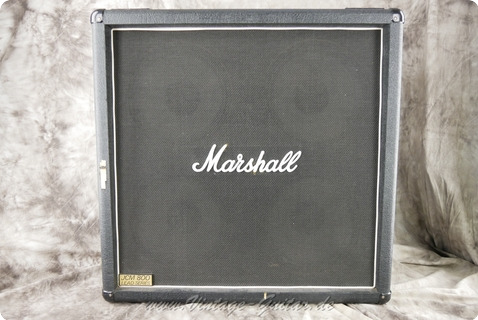 Marshall Jcm800 Cab. 1981 Black Tolex