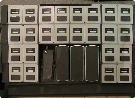 Quark Pedal Board Ex Steve Howe Yes Asia 1980