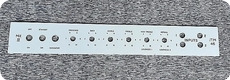 Marshall-Reproduction JTM45 Traffolite Front Panel For 1963-65 Amps-1963-White