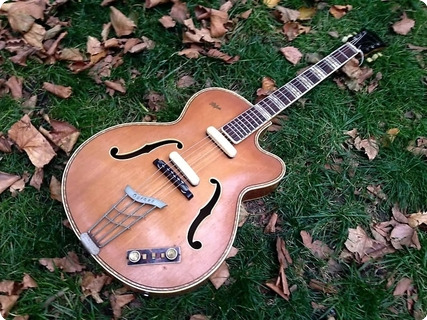Hofner 457 2 Pickup Blonde 1960 Blonde
