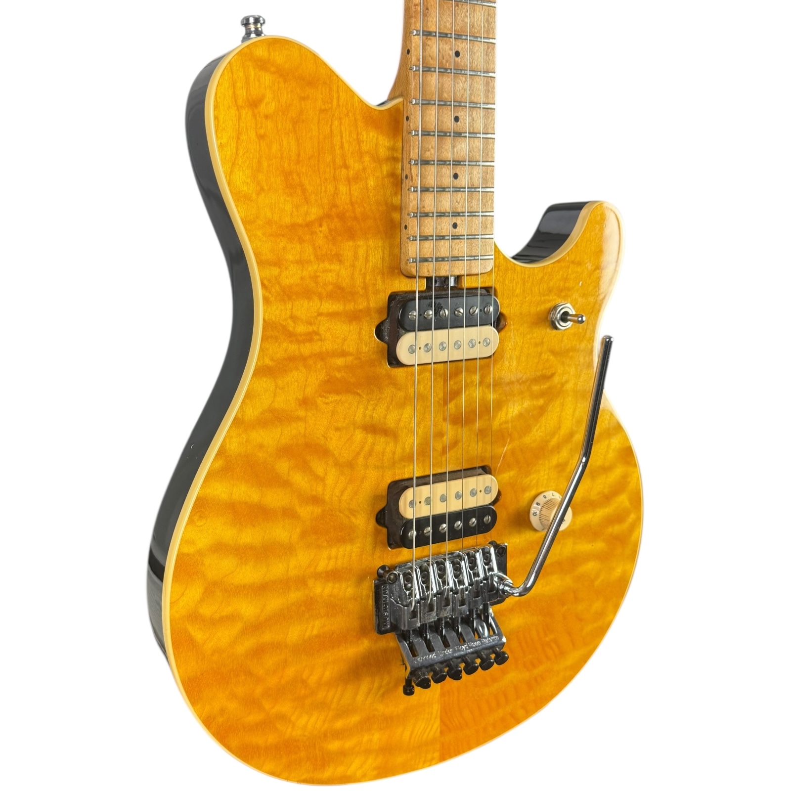ギターキット:Music Man Eddie Van Halenモデル風完成品 Music Man Eddie Van Halen Signature 1993 Translucent Gold