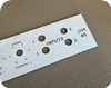 Marshall Reproduction JTM45 Front  Panel For 1963-1965 Amp 2022-White Traffolite