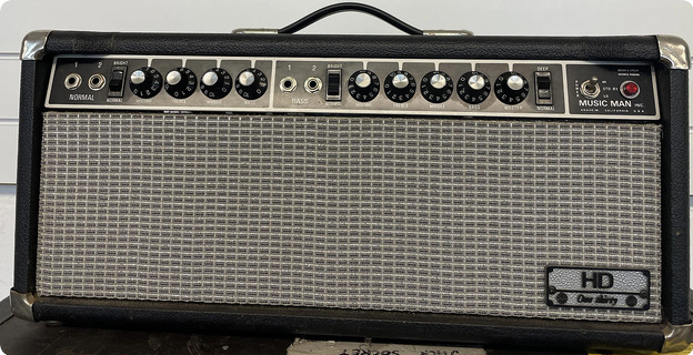 Music Man D130 Head Ex 10cc Strawberry Studios Hd130 Head Ex 10cc Strawberry Studios 1977 Silver Grill