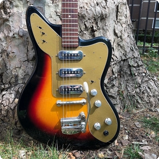 Framus Gold Strato Deluxe 1963 Sunburst