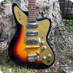 Framus Gold Strato Deluxe 1963 Sunburst