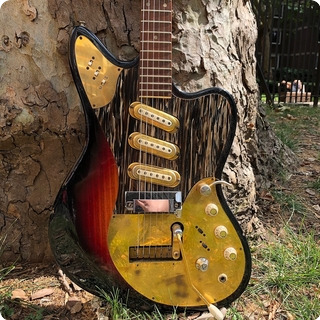 Framus Golden Strato Deluxe 1963 Sunburst