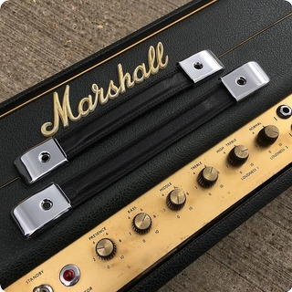 Marshall 1965 Jtm45 Pinstripe Leather Strap Handles 1965 Black