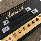 Marshall 1965 JTM45 PINSTRIPE LEATHER STRAP HANDLES 1965 Black
