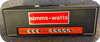 Simms-watts Amps-MK II , British , EL34s , Mick Ronson , Arctic Monkeys-1970-Black