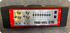 Simms-watts Amps-GE100, British Valve Amp, Mick Ronson, Arctic Monkeys-1970-Black