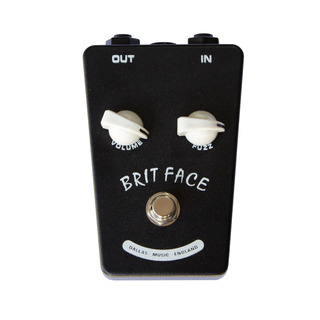 British Pedal Company Dallas Brit Face Fuzz Black Bc109a Black