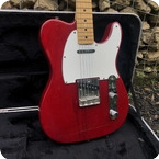 Fender-Telecaster With Maple Fretboard-1977-Wine