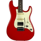 Schecter Guitars-USA Custom Shop Traditional Wembley HSS-2022-Fiesta Red
