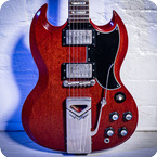 Gibson-Les Paul SG Standard Ex Billy Gibbons ZZ Top-1962-Cherry Red