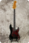 Fender-Precision Bass-1966-Black Refin.