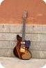 Barebones Folk Instruments Offset Flamed Mango Drop Top-Nitro Sunburst