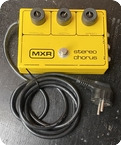 Mxr-Stereo Chorus-1979-Yellow