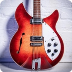 Rickenbacker-360-12 Rose Morris Model (1993) Ex Steve Howe YES