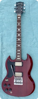 Gibson Sg Standard Lefty 1974 Cherry Red