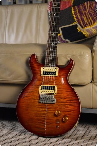 Prs Santana I 1997 Dark Cherry Sunburst