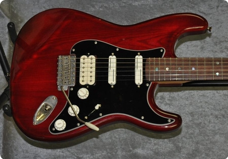 Clern Str 60 Ssh Custom, Ooak (one Of A Kind) 2025 Transparent Wine Red