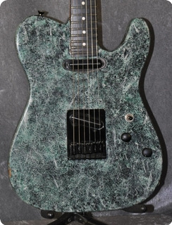  No Name  Tle Custom Marble. Ooak (one Of A Kind) 1989 Green Marble