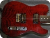 CLERN TLE Walnut Special, Ooak (One Of A Kind) 2025-Red Transparent