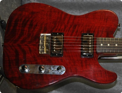 Clern Tle Walnut Special, Ooak (one Of A Kind) 2025 Red Transparent