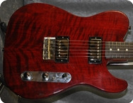 CLERN TLE Walnut Special Ooak One Of A Kind 2025 Red Transparent