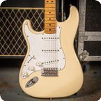 Fender-Fender 1968 Reissue Stratocaster Left Handed Made In Japan Olympic White 2000-2000-Olympic White