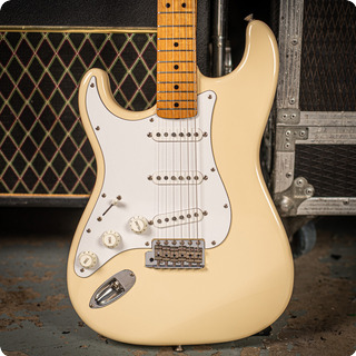 Fender 1968 Reissue Stratocaster Left Handed Made In Japan (hendrix) 2000 Olympic White