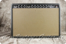 Fender-Deluxe Reverb-1964-Black Tolex