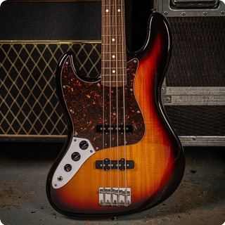 Fender 62 Reissue Jazz Bass Left Handed 2000 Sunburst