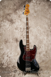 Fender Jazz Bass 1974 Black Refin.