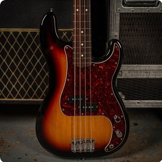 Fender 62 Reissue Precision Bass Made In Japan 2000 Sunburst