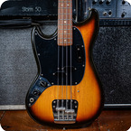 Fender Mustang Bass Left Handed 1978 Sunburst