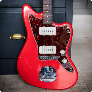 fender-Fender Jazzmaster Fiesta Red 1962 -1962-Fiesta Red Fender Fender Jazzmaster Fiesta Red 1962  1962 Fiesta Red