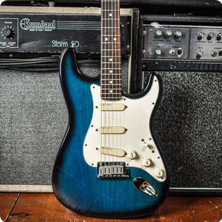 fender-Fender Stratocaster Blue Burst 1988-1988-Blue Burst Fender Fender Stratocaster Blue Burst 1988 1988 Blue Burst
