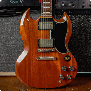 gibson-Gibson Custom Shop 61 Reissue Les Paul SG VOS Cherry Red 2013-2013-Cherry Red Gibson Gibson Custom Shop 61 Reissue Les Paul Sg Vos Cherry Red 2013 2013 Cherry Red