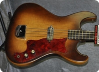 Kay-Electric Bass Deluxe Model 5935.-1965-Sunburst