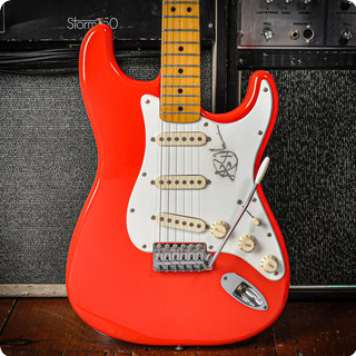 Fender Stratocaster 1976 Fiesta Red (re Finished)
