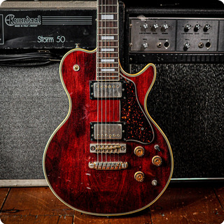 Ibanez Pf 350 1979 Wine Red