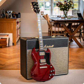 Gibson 61 Reissue Sg Standard Ex Gary Moore 1991 Cherry