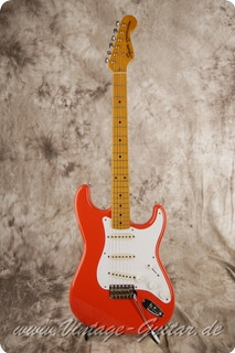 Fender Squier Stratocaster 1983 Fiesta Red