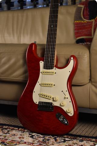Fender Stratocaster Custom Deluxe 2012 Candy Red
