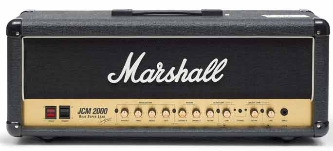 Marshall Dsl 50 Head Ex Gary Moore 1998 Black