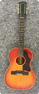 Gibson B25 12 1963 Cherry Sunburst