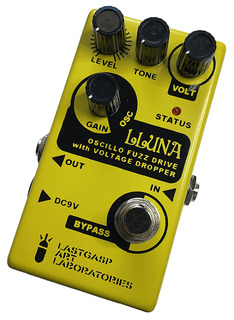 Lastgasp Art Laboratories Dualoscillo Fuzz Yellow And Black